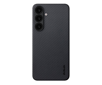 Etui do telefonów PITAKA Ultra-Slim Case Black/Grey Twill Sansung Galaxy S25